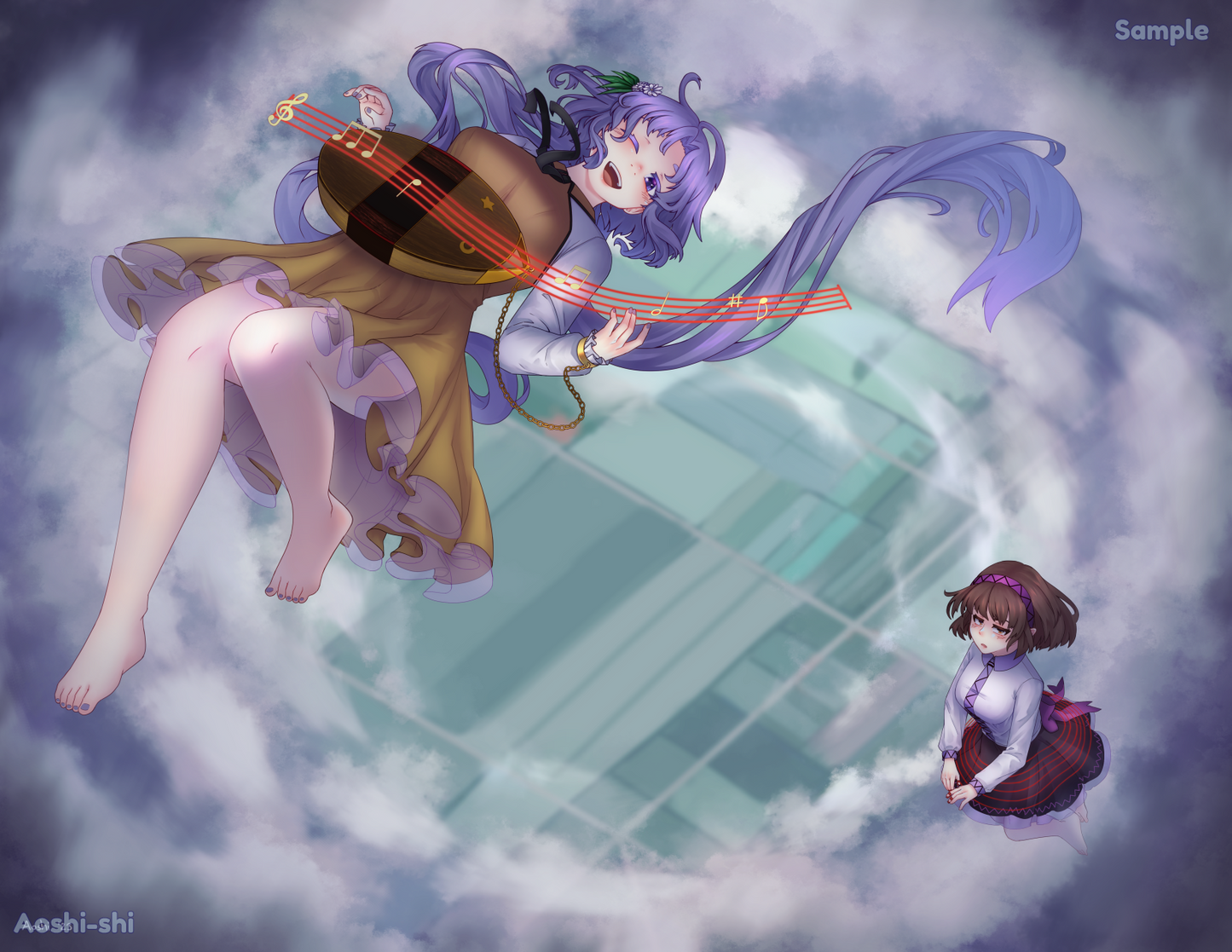 Tsukumo Sisters Print