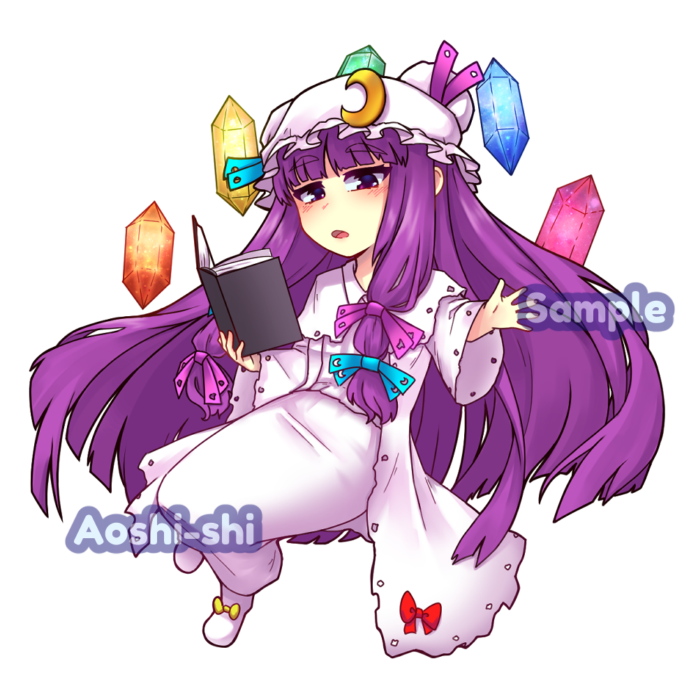 Patchouli Knowledge 3" Sticker