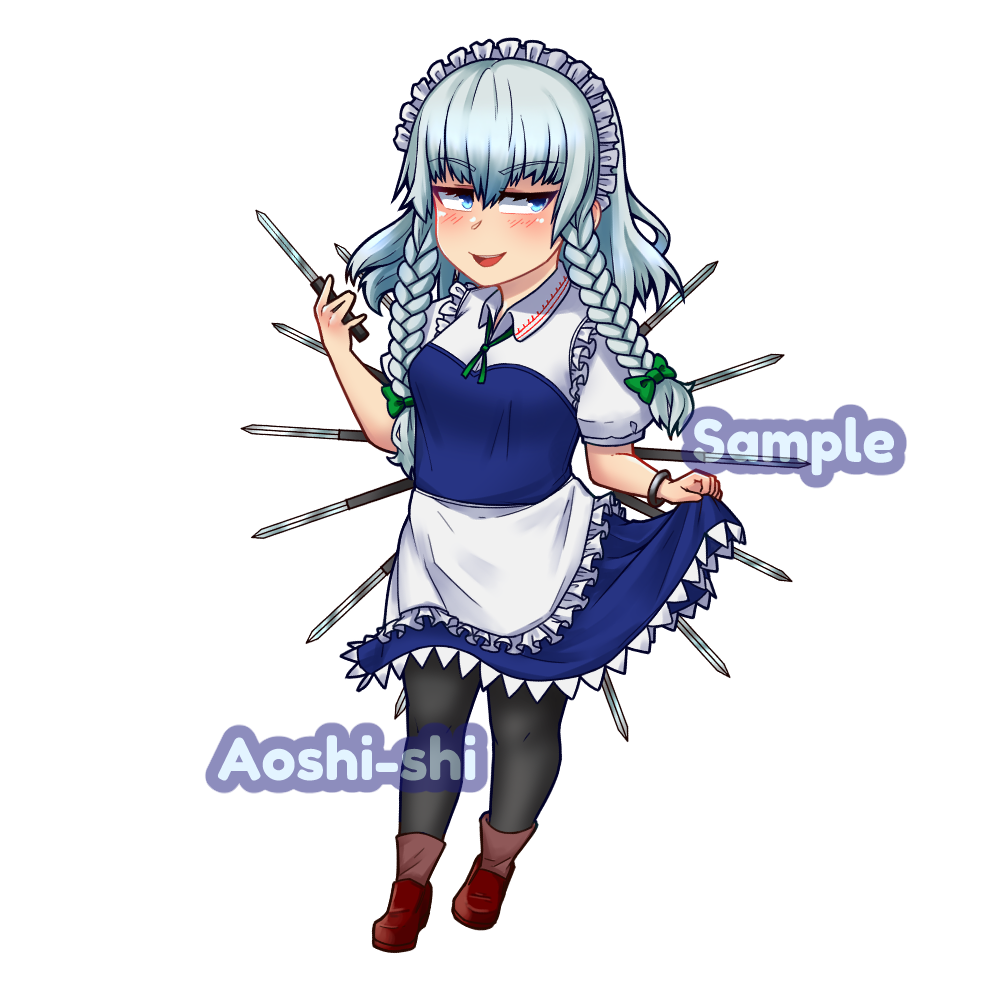 Izayoi Sakuya Sticker